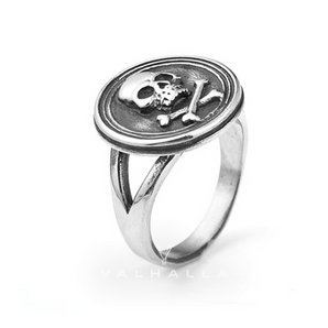 Jolly Roger Signet Stainless Steel Ring