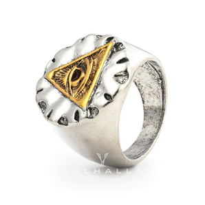 Eye Of Providence Masonic Ring