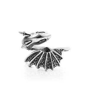 Flying Dragon Stainless Steel Ring