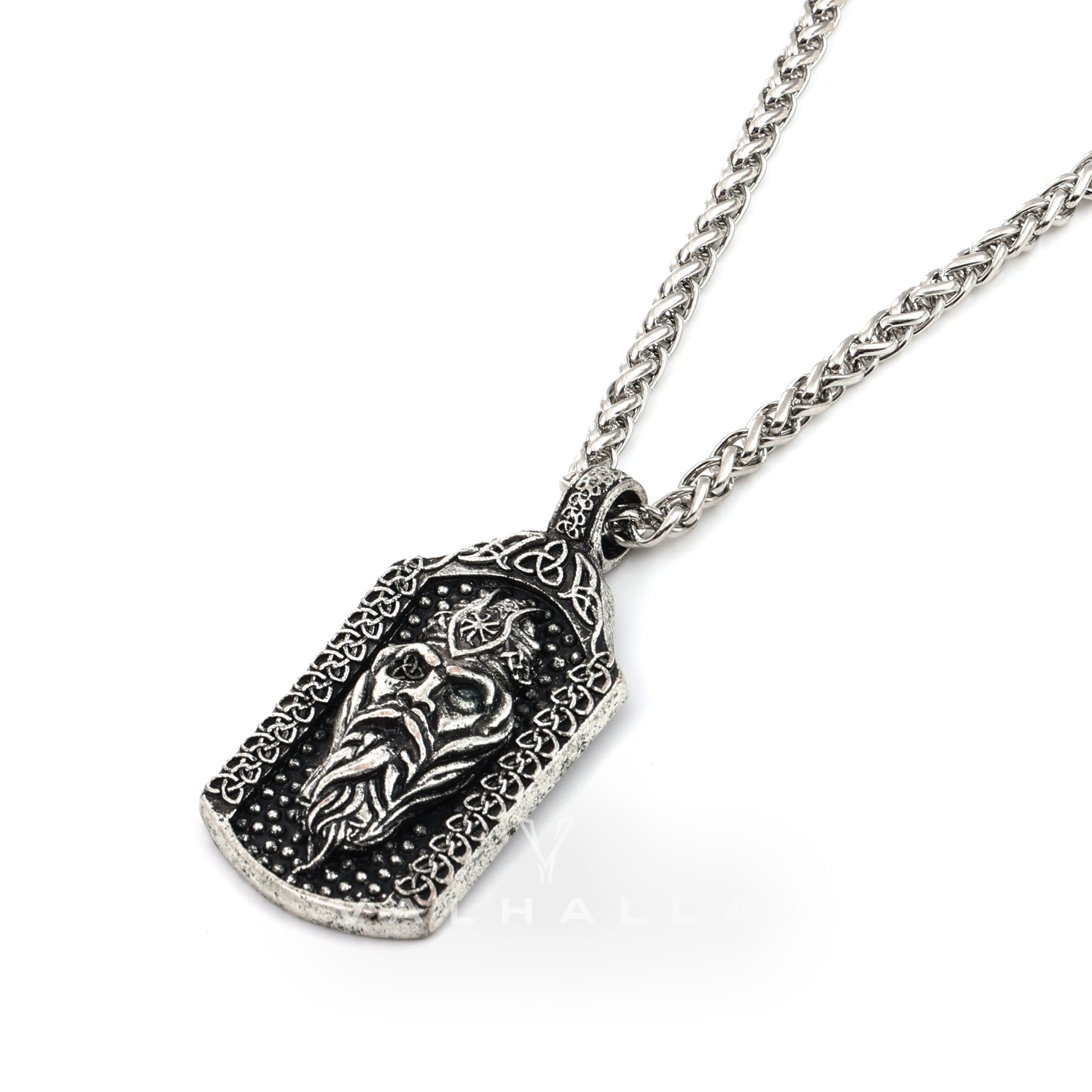 The All-Father Odin Pure Tin Viking Necklace