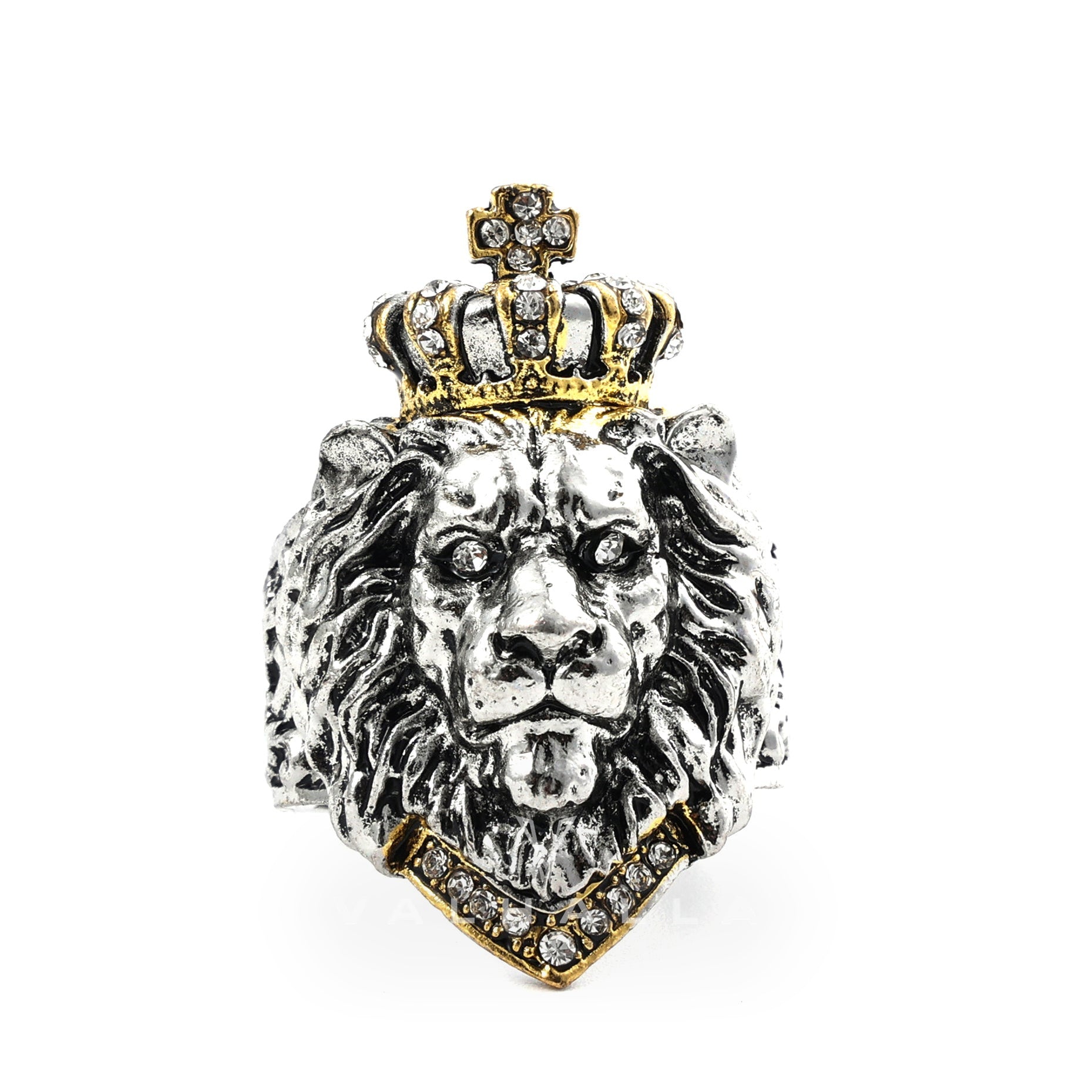 Crown Lion King Ring