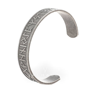 Viking Symbol Stainless Steel Cuff Bracelet