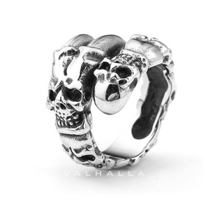 Beast Claw Stainless Steel Skull Ring