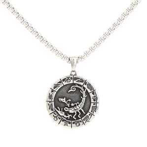 Scorpio Stainless Steel Pendant & Chain