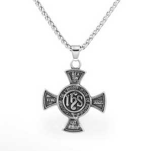 Safeguard Cross Stainless Steel Christian Pendant & Chain