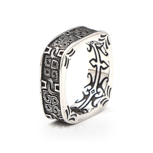 Vintage Celtic Knot Stainless Steel Ring