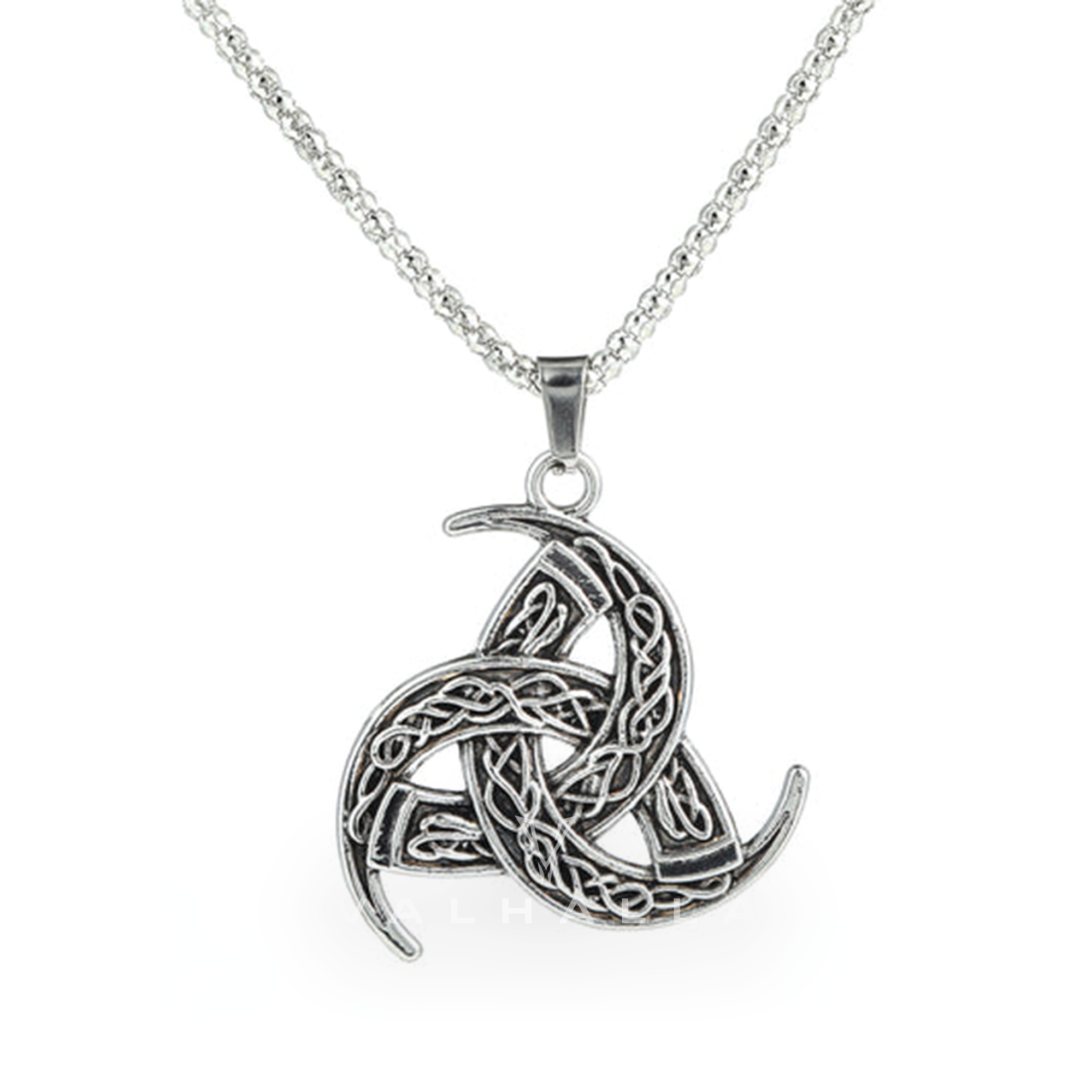 Handcrafted Odin's Horn Pendant & Chain