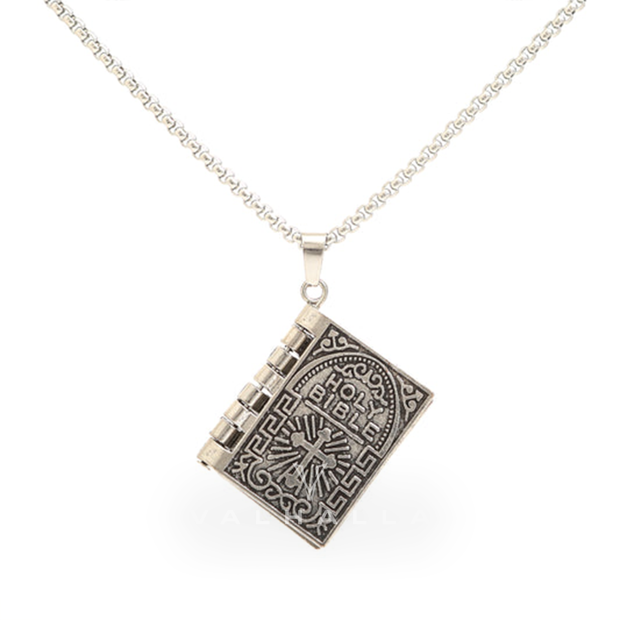 The Holy Bible Pendant & Chain