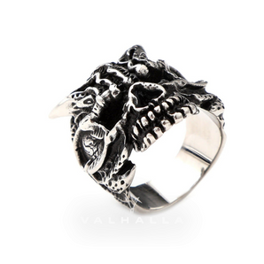 Asura Stainless Steel Skull Ring