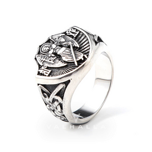 Archangel Guardian Stainless Steel Ring