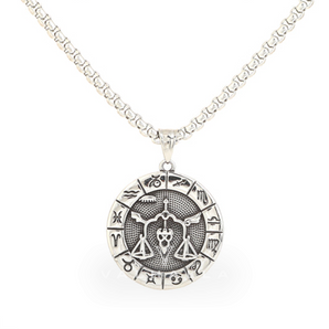 Libra Stainless Steel Pendant & Chain