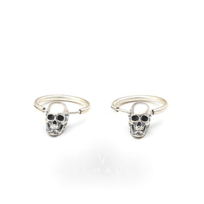 Skull Head Earring