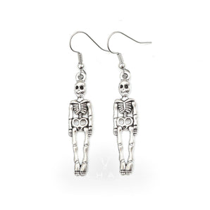 Punk Skeleton Bones Earrings