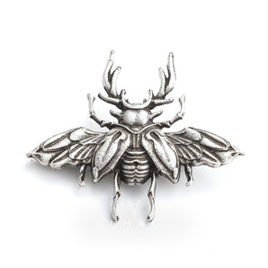 Insect Beetle Zinc Alloy Brooch