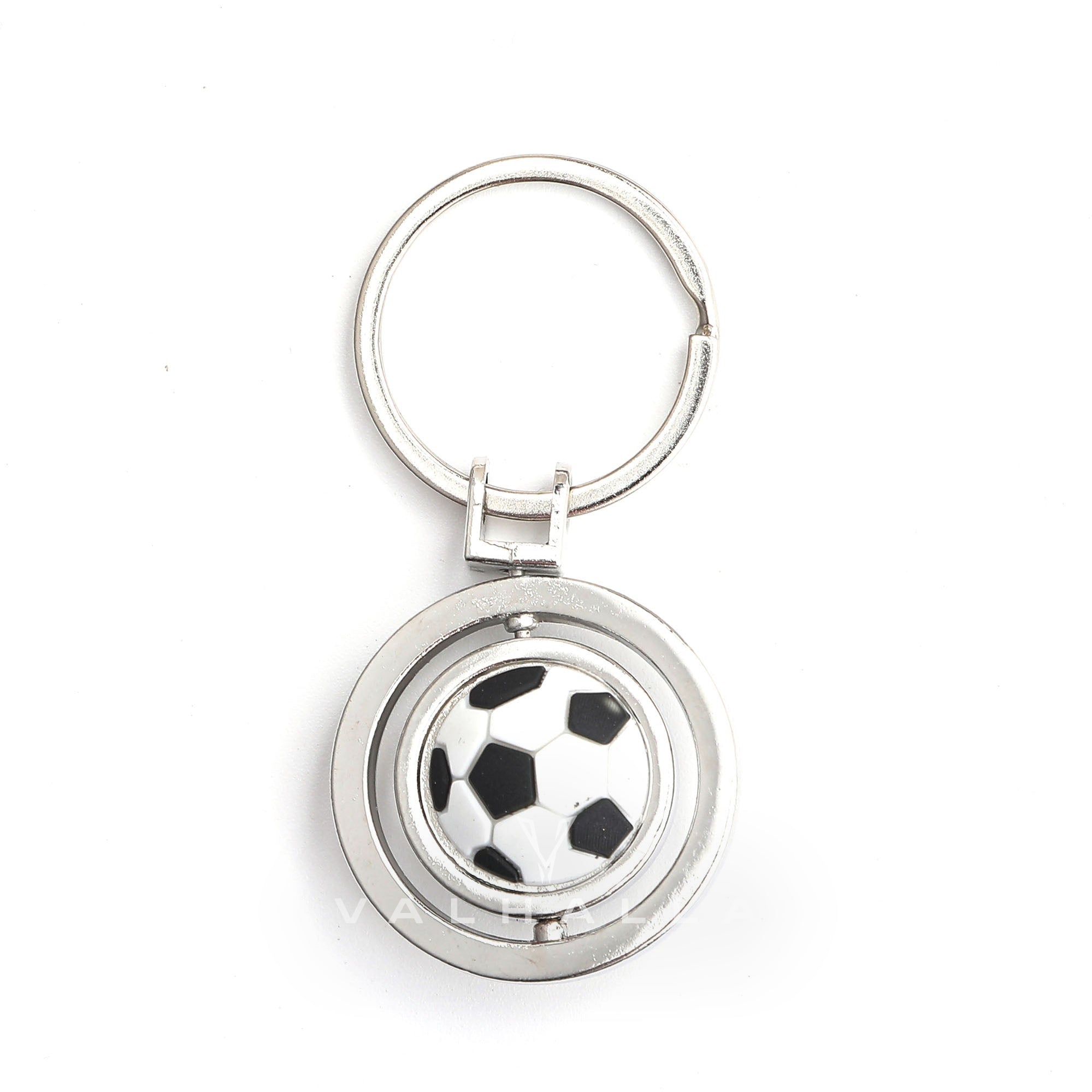 Football-themed Zinc Alloy Keychain