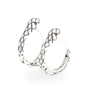 Wild Snake Hoop Earrings