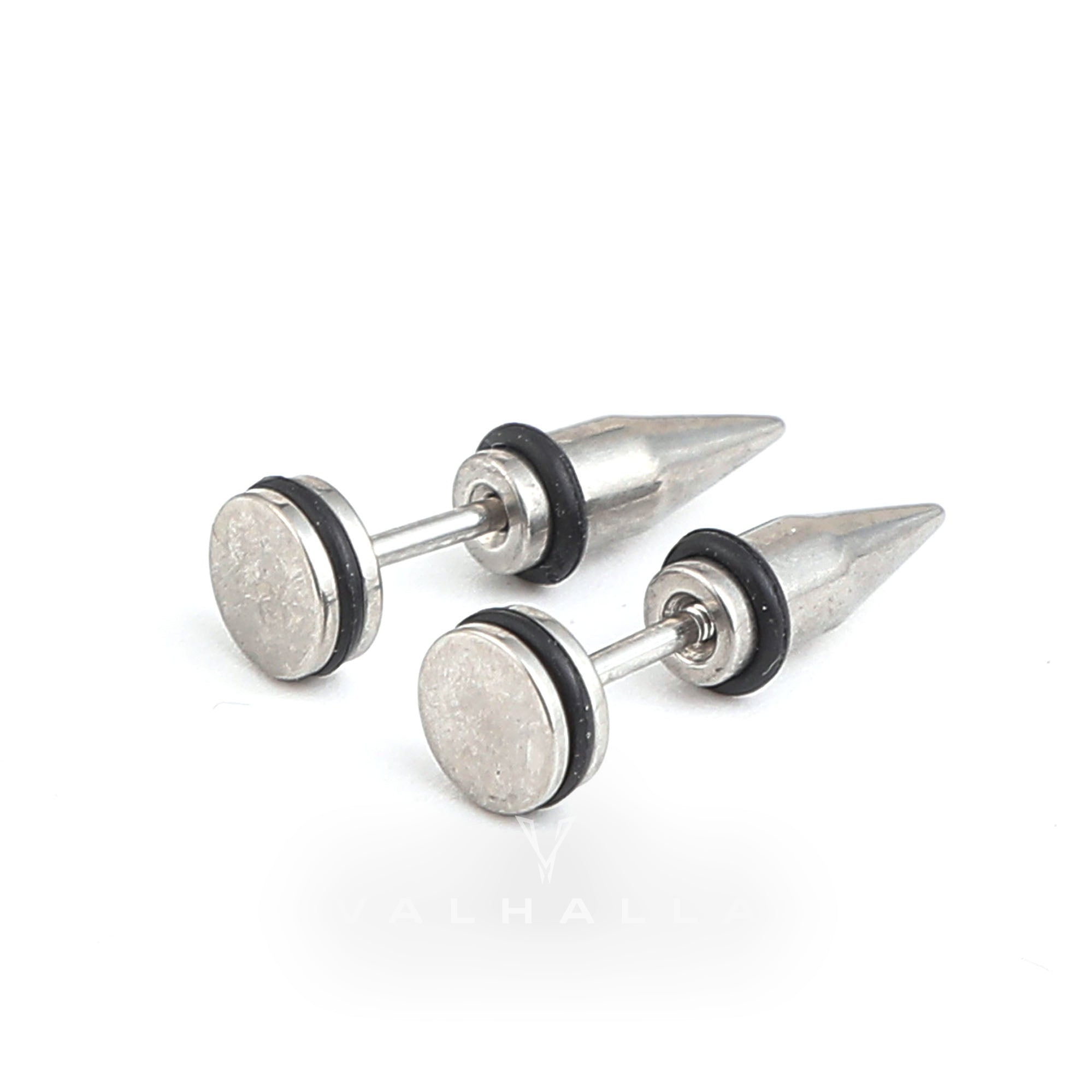 Minimalist Conical Stainless Steel Ear Studs