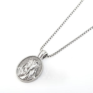 Jesus Shepherd Pure Tin Necklace