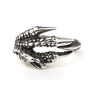 Dragon Claw Stainless Steel Ring