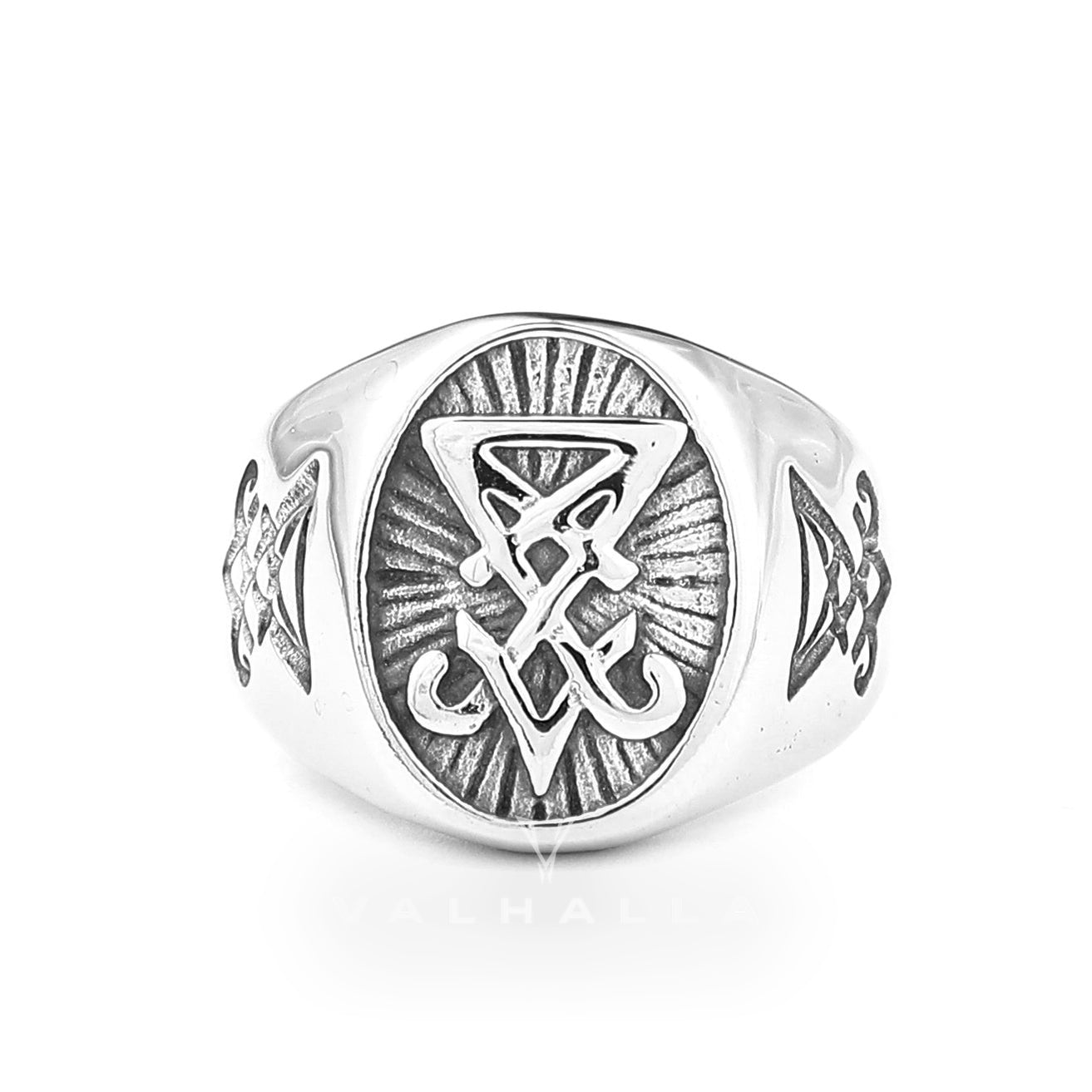 Lucifer Nephilim Seal Stainless Steel Ring