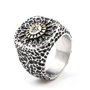 Golden Phoenix Stainless Steel Ring