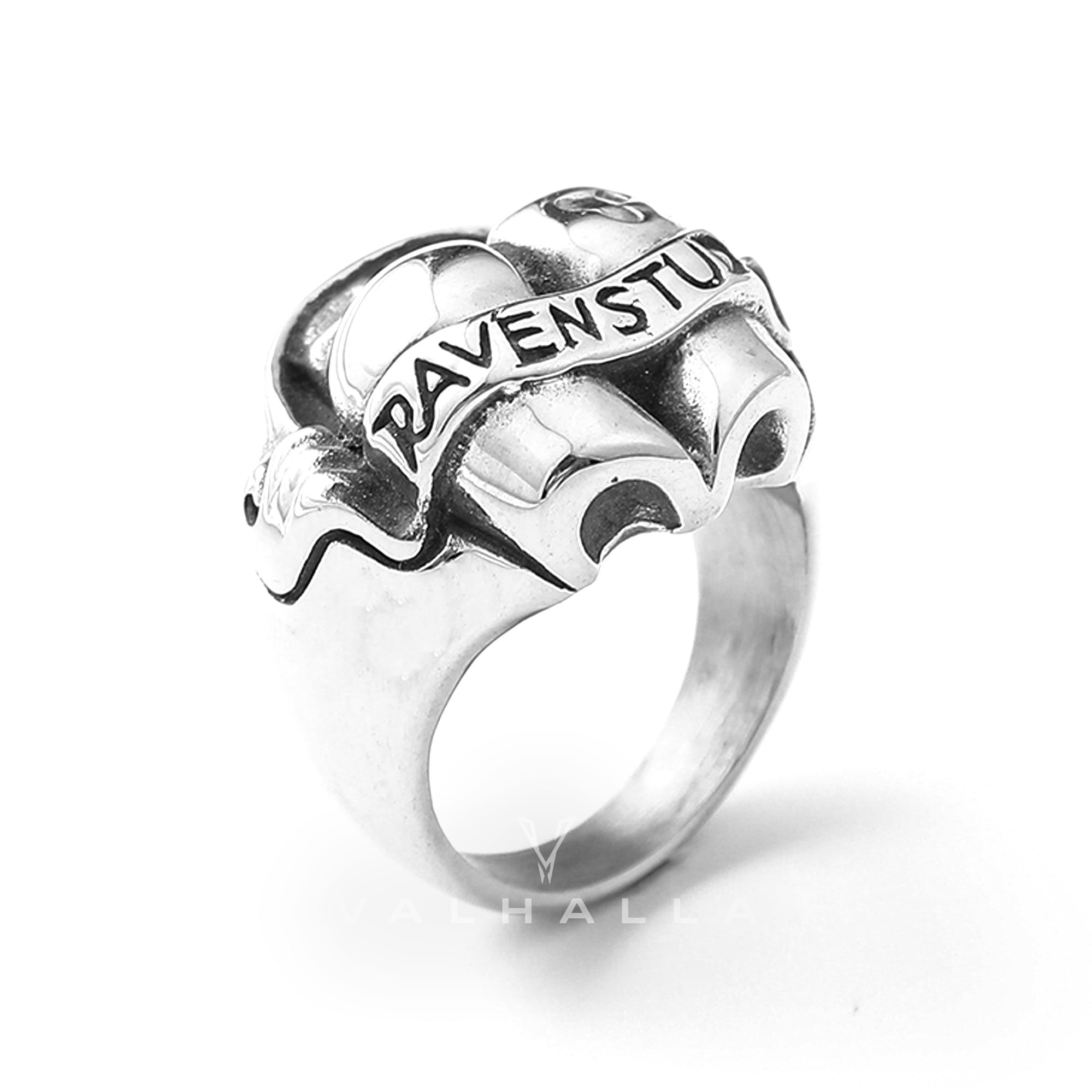 Butt Shaped Stainless Steel Ring