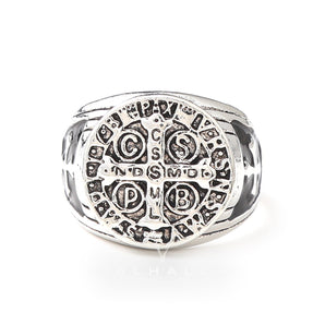 St. Benedict Medal Christian Ring