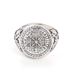 Viking Compass Vegvisir Ring