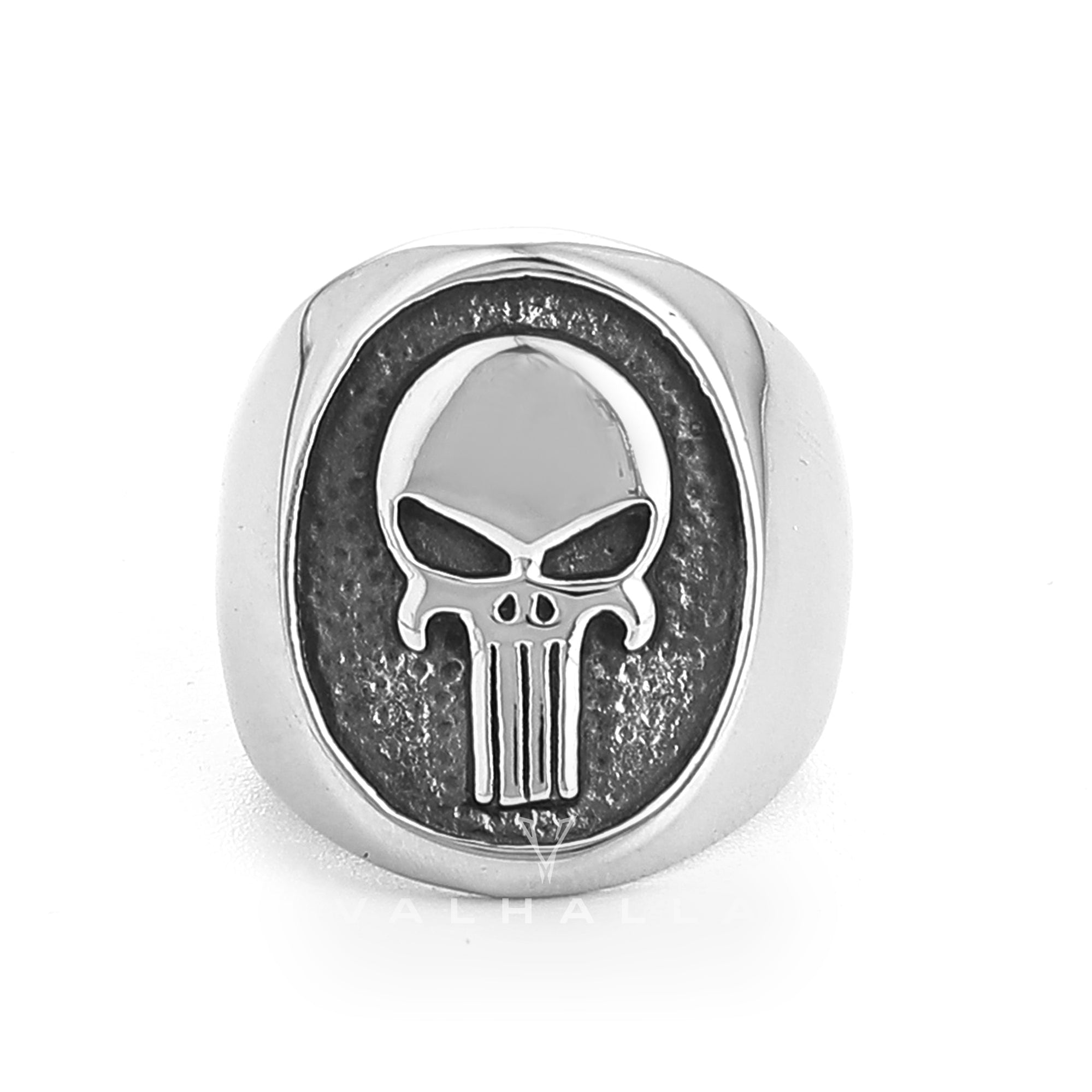 Punk Designed Skull Head Stainless Steel Ring