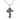 Budded Cross Dragon Stainless Steel Skull Pendant & Chain