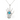 Dragon Claw Blue Evil Eye Pendant & Chain