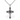 Jesus Suffering Stainless Steel Cross Pendant & Chain