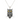 Owl Stainless Steel Gemstone Skull Pendant & Chain