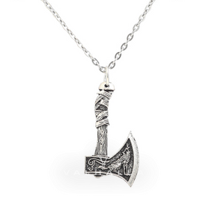 Viking Axe Pendant & Chain